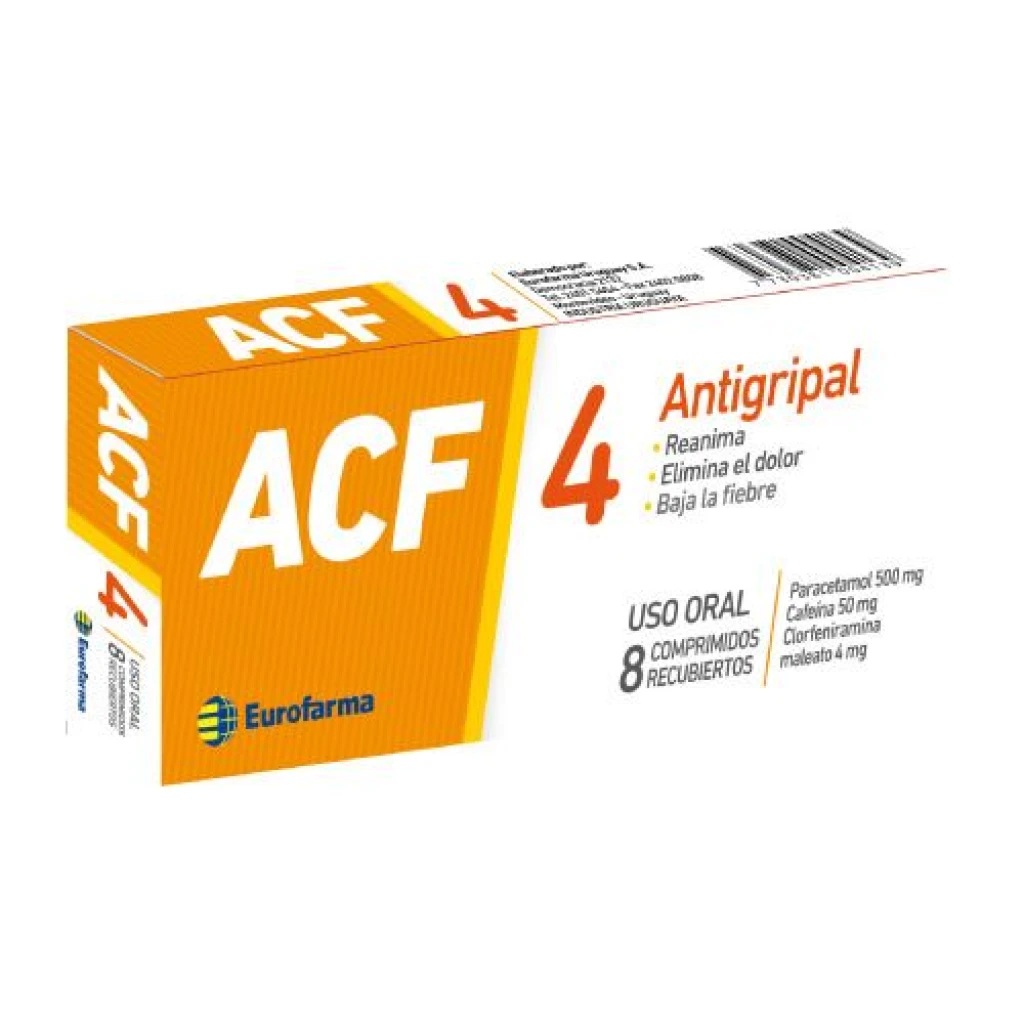 ACF 4 x 8 Comprimidos