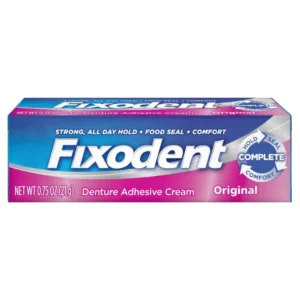 ADHESIVO DE PROTESIS EN CREMA FIXODENT 21 GR