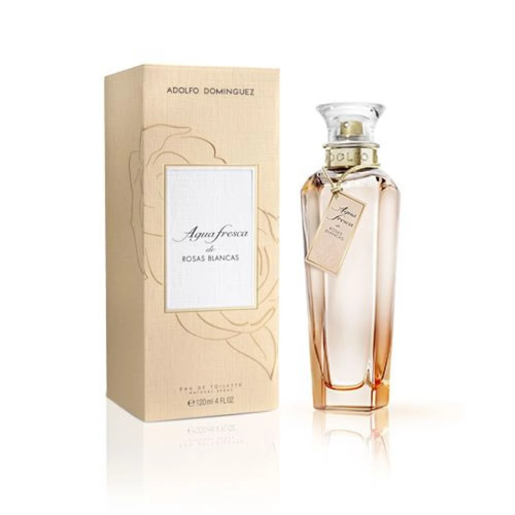 ADOLFO DOMINGUEZ AGUA FRESCA ROSAS BLANCAS 120 ML