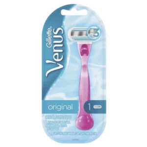 AFEITADORA VENUS ROSA RAZON + 1 REPUESTO