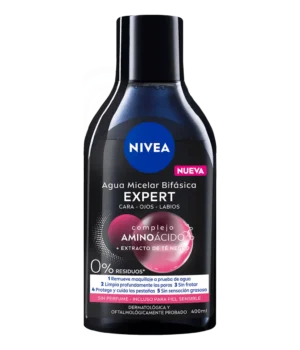 Agua Micelar Nivea Bifásica Expert 400 ml
