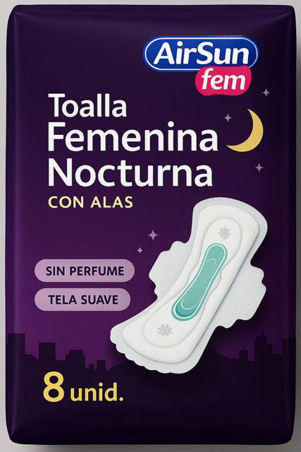 AirSun Toalla Nocturna X8