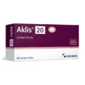 Aklis 20 Mg 30 Comprimidos