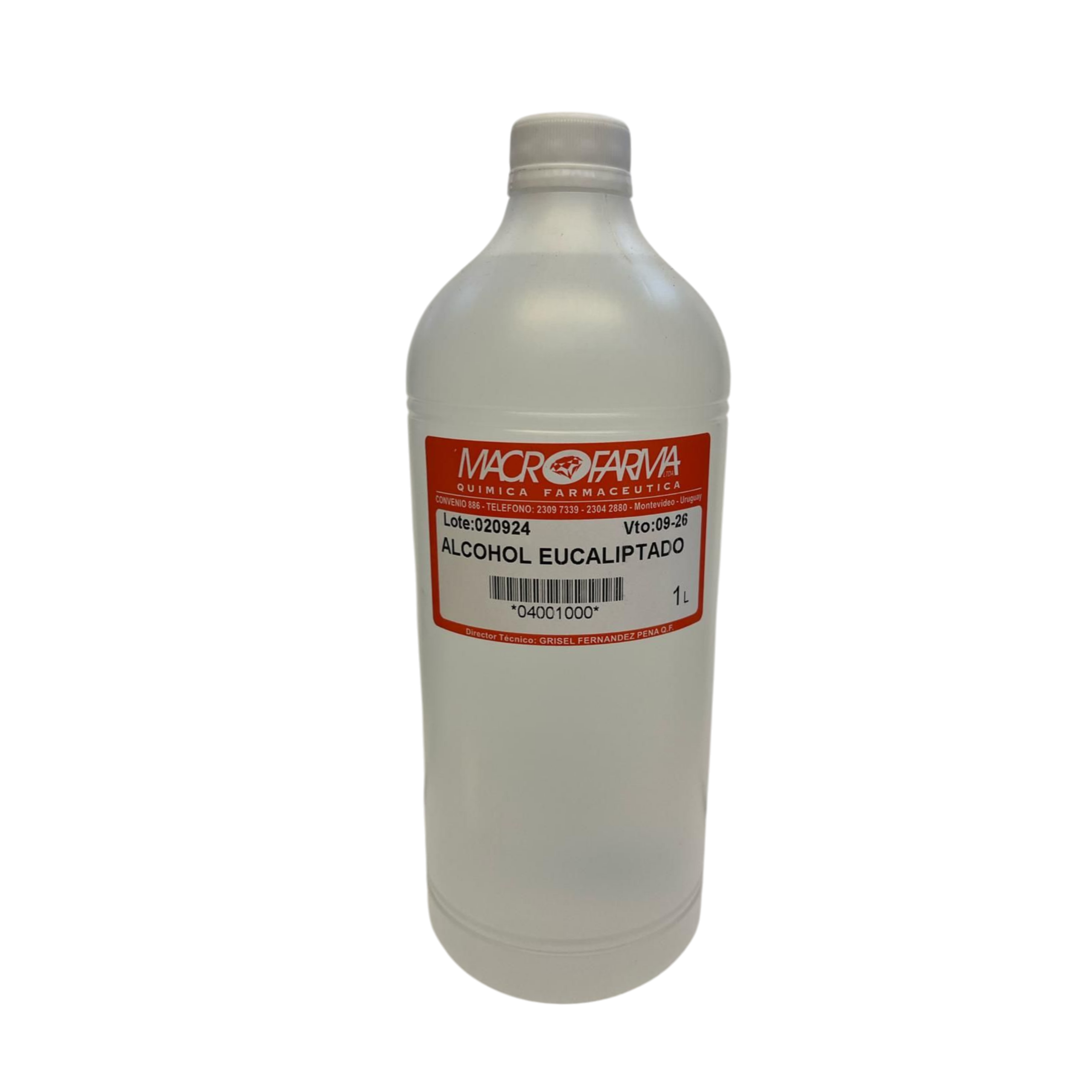 Alcohol eucaliptado 1L MACROFARMA