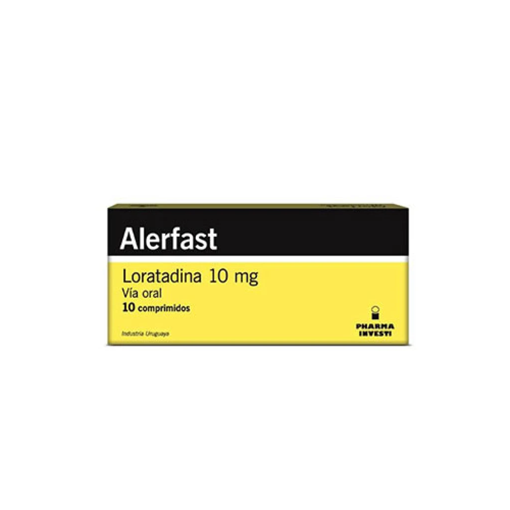 Alerfast 10 mg x 10 comprimidos