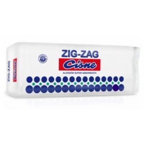 ALGODON ZIG ZAG 100 GRAMOS