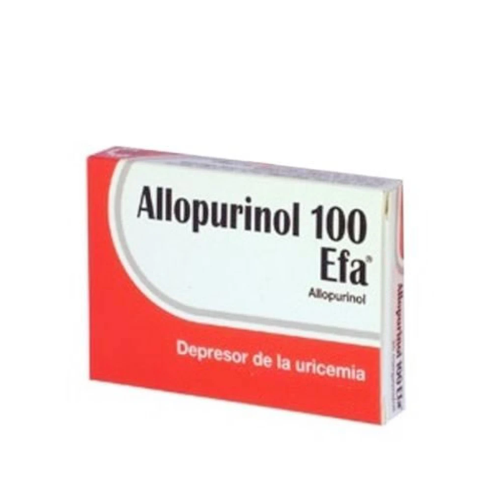 Allopurinol Efa 100 mg x 50 Comprimidos