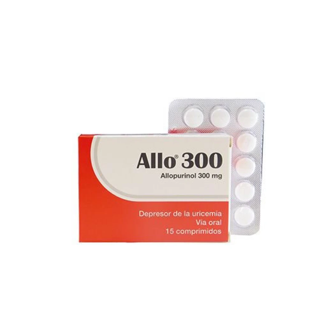 Allopurinol Efa 300 mg x 15 Comprimidos