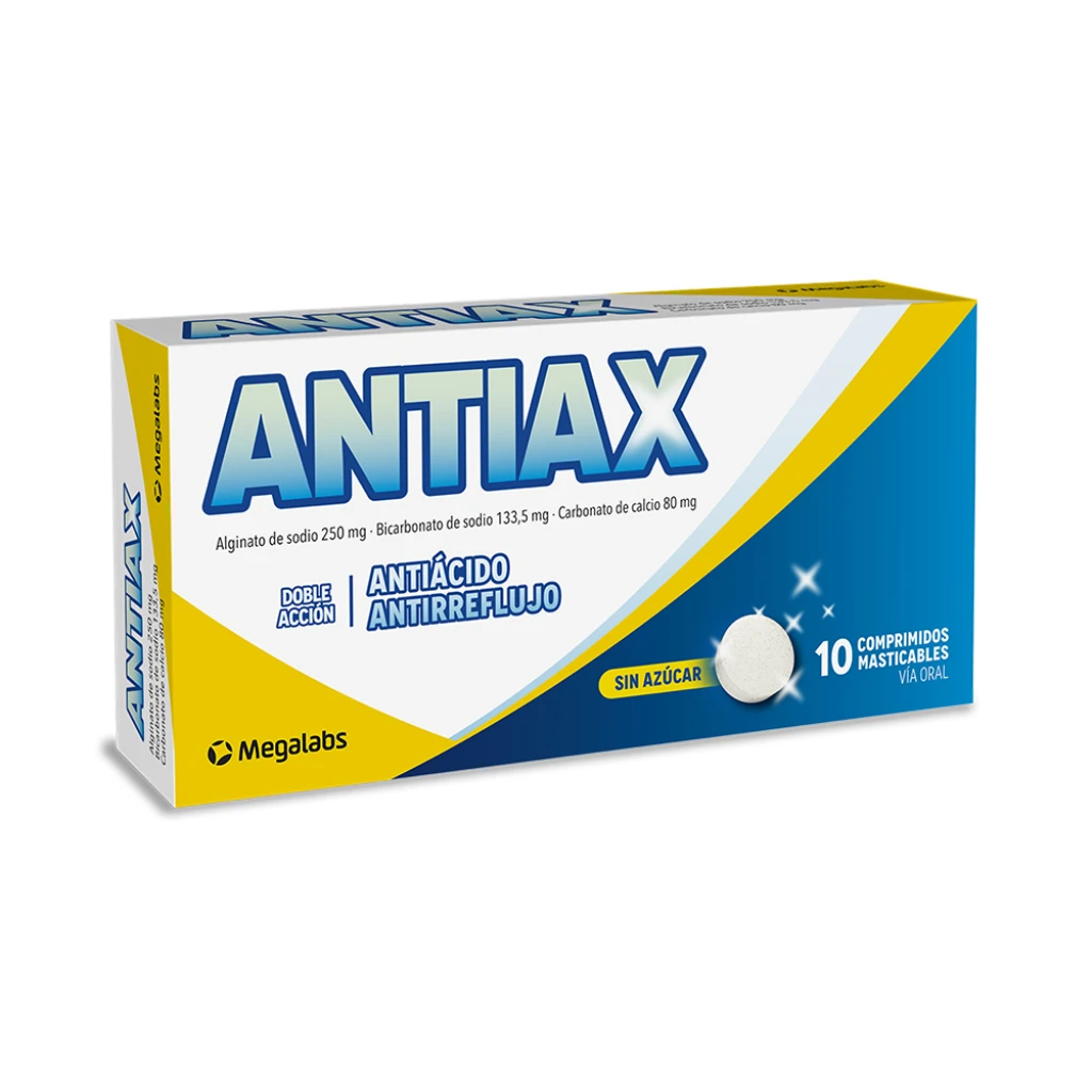 Antiax 10 Comprimidos Masticables