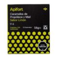 Apifort Caramelos de Propoleos y Miel Sabor Limon (12)