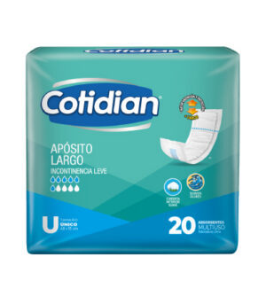 Apósitos Cotidian Largo Talle único 20 Unidades