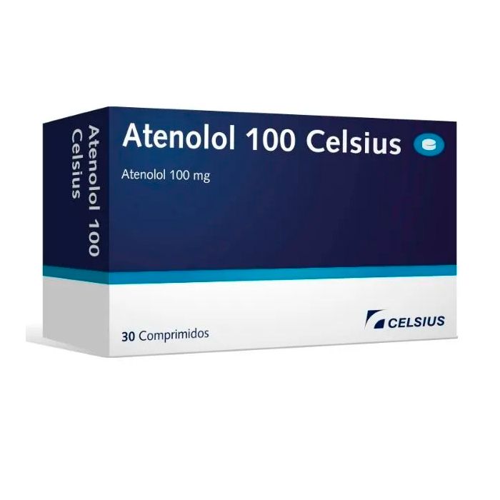 Atenolol Celsius 100 Mg 30 Comprimidos