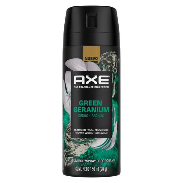 AXE DESODORANTE PREMIUM AEROSOL GREEN GERANIUM 150 ML