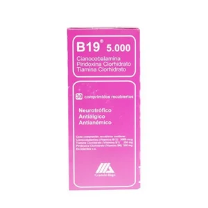 B 19 5000 x 30 Comprimidos