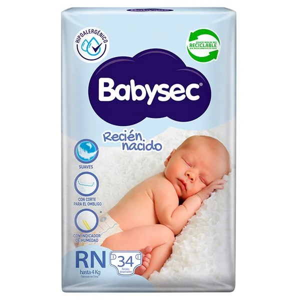 Babysec Super Premium RN 34 Unidades