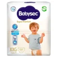 Babysec Super Premium Xxg 68 Unidades