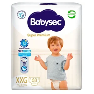 Babysec Super Premium Xxg 68 Unidades