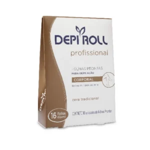 BANDAS DEPILATORIAS CORPORALES, CERA TRADICIONAL DEPI ROLL