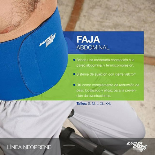 Bander Green Faja Abdominal Talle XL