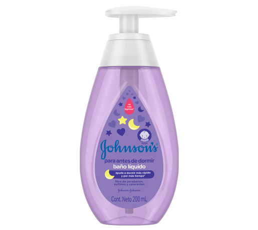 Baño Líquido JOHNSON'S® Baby para antes de dormir 200ml