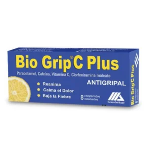 BIO GRIP PLUS X 8 COMPRIMIDOS
