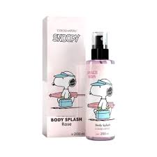 Body Splash Snoopy Rose Flower 200ml