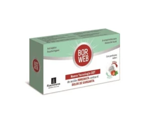 BORWEB ODT FRESA MENTOL 8 COMP