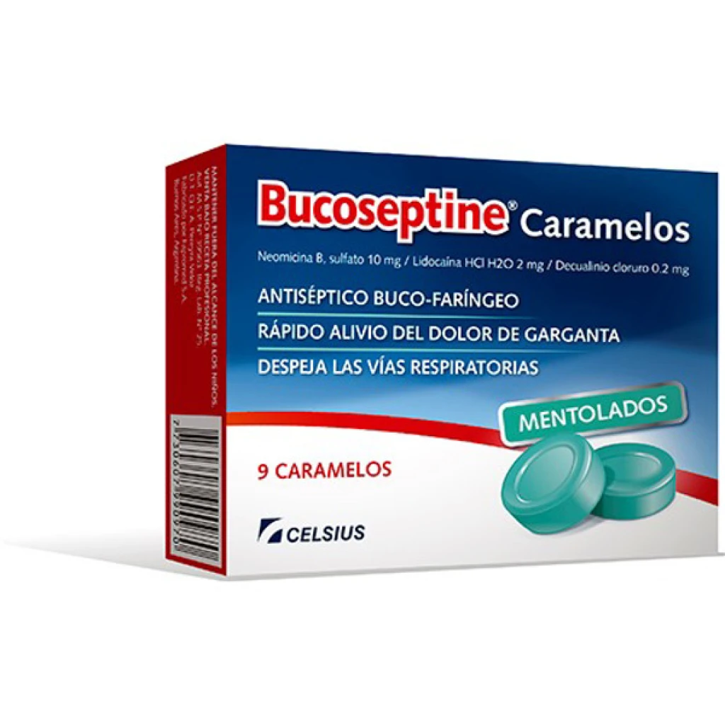 BUCOSEPTINE CARAMELOS X 9
