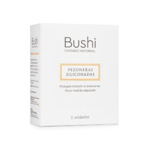 BUSHI PEZONERAS SILICONADAS 2 UNIDADES