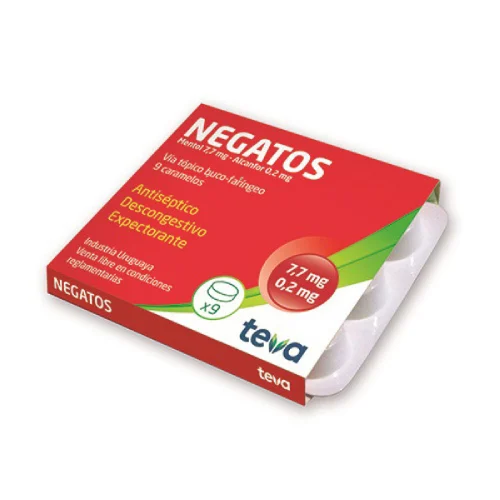 Caramelos Negatos 9 Unidades