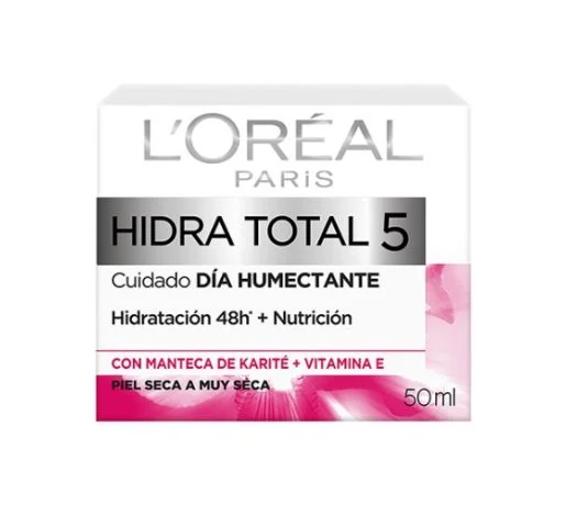 Cema Loreal Paris Hidra Total 5 Dia 50 Ml