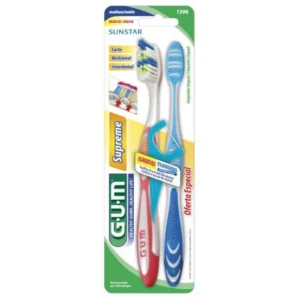 CEPILLO DE DIENTES GUM BUTLER SUPREME N°1396 X2