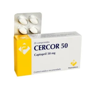 CERCOR 50 MG 20 COMP