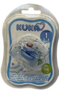 Chupete KUKA 0 - 6 m Azul transparente