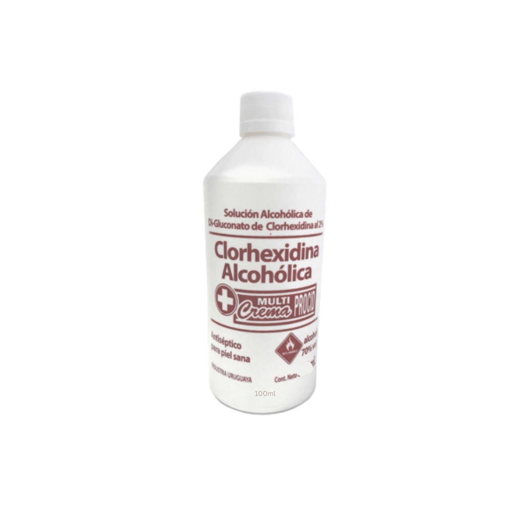 Clorhexidina Alcohólica Multi Crema 100ml
