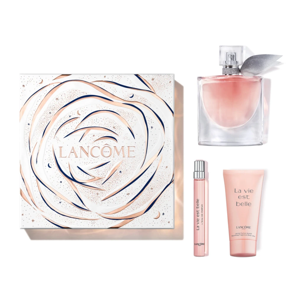 COFRE LA VIE EST BELLE EDP 50 ML + BODY LOTION 50 ML + LA VI ESTE BELLE EDP 10 ML