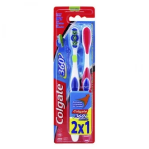 Colgate 360 Cepillo Medio x2