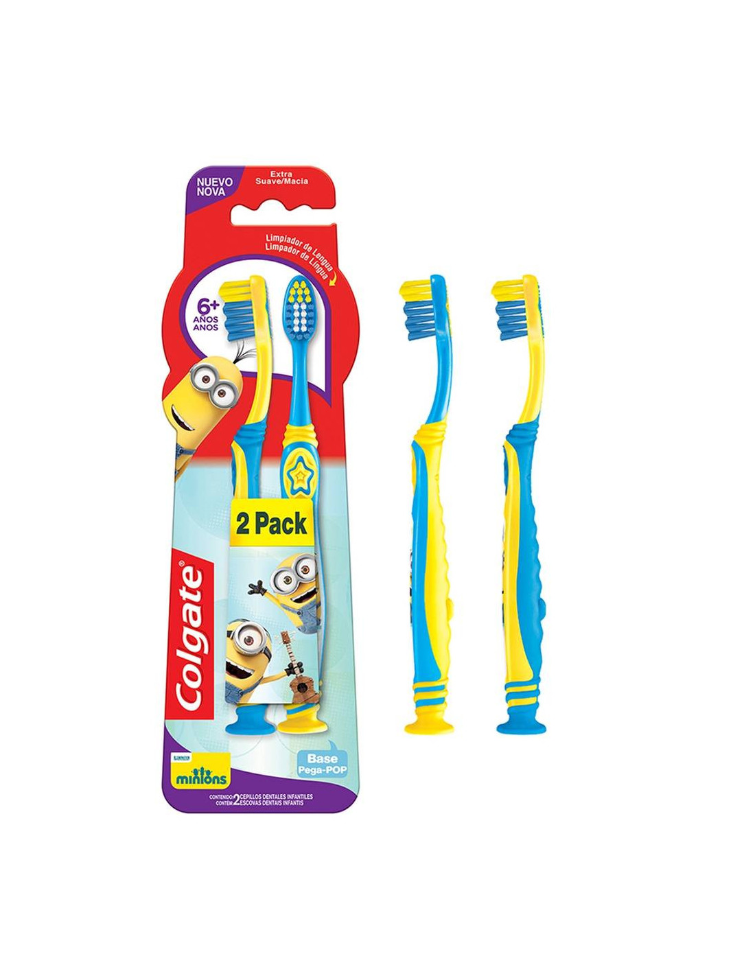 Colgate Cepillo Smiles Minions Pack+6