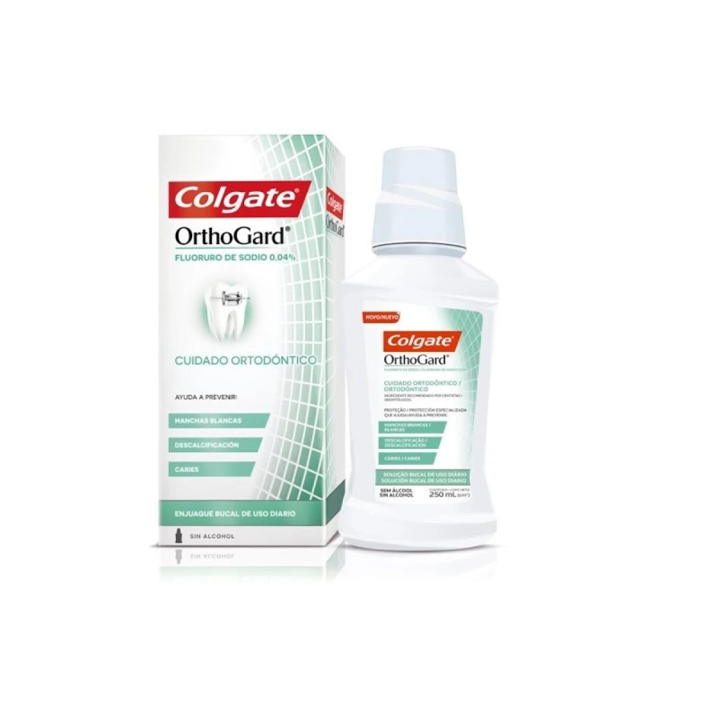 Colgate Enjuague Bucal Ortho Gard 250 Ml