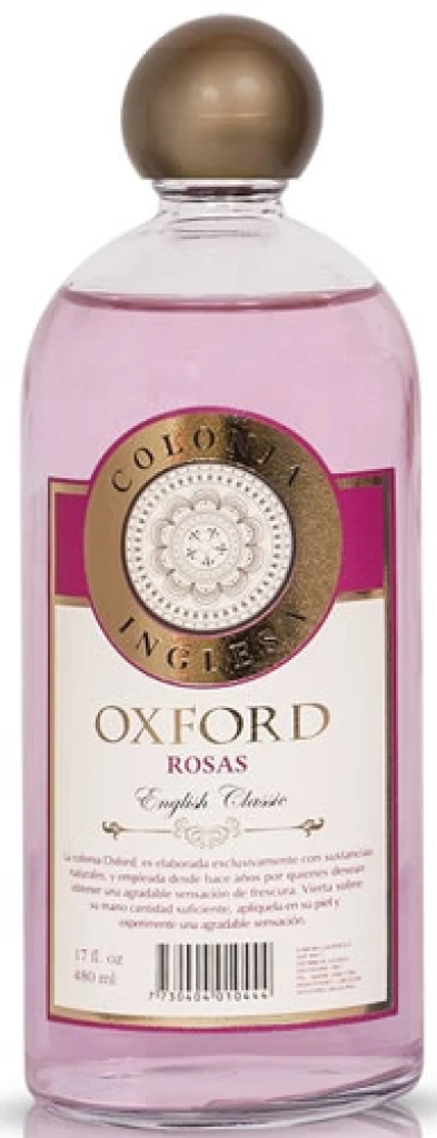 COLONIA OXFORD ROSAS CAJA X 12 480 ML