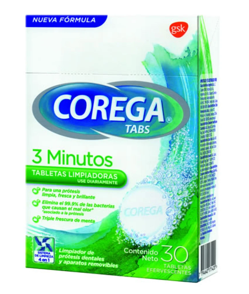 COREGA TABS X 30 TABLETAS