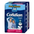 Cotidian Plus Medianos x 36 Pañales