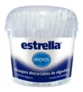 COTONETES/HISOPOS ESTRELLA BOLSA ZIPPER X 125