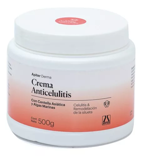 Crema Anticelulitis Con Centella Asiatica y Algas Marinas 500gr