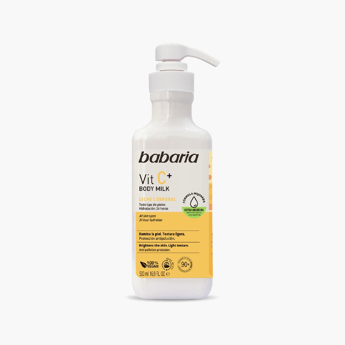 Crema Corporal Babaria Body Todo Tipo Piel Vitamina C+ 500 Ml