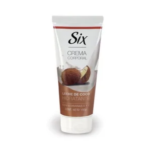CREMA CORPORAL SIX LECHE DE COCO 195G