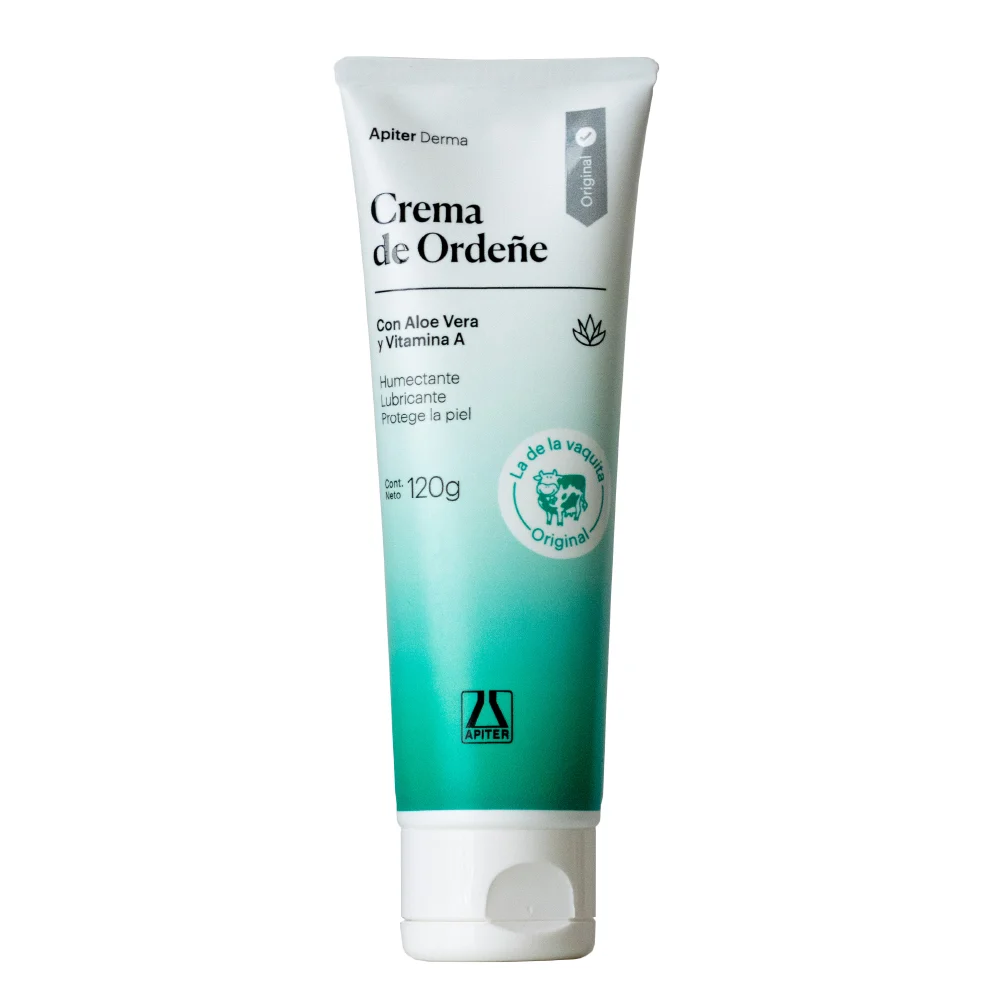 Crema de Ordeñe Con Aloe y Vitamina A 120 gr
