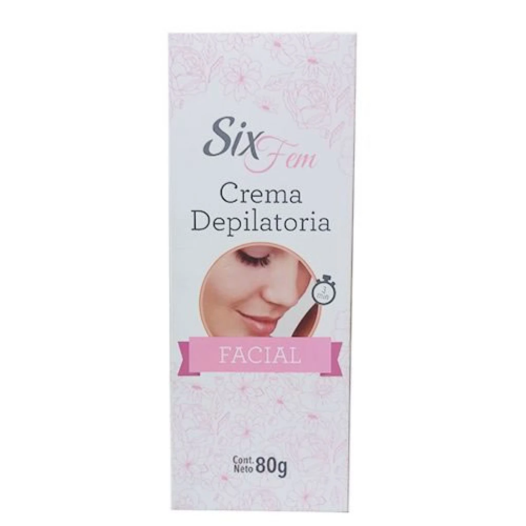 CREMA DEPILATORIA SIX FACIAL 80 GR