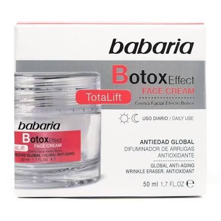 Crema Facial Botox Babaria 50ml