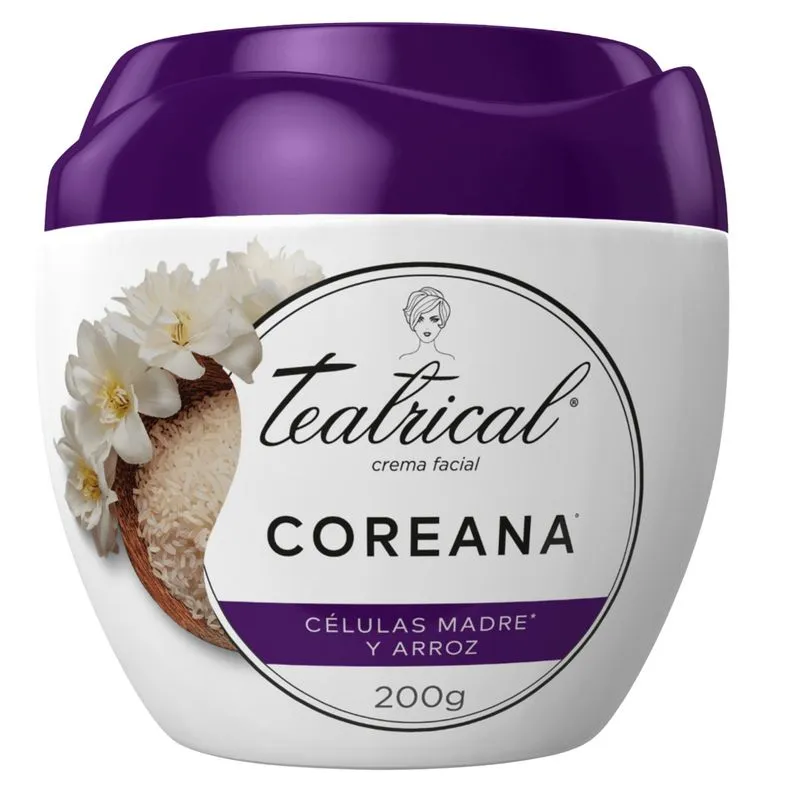 Crema Facial Teatrical Coreana 200MG